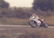 John Davies at Darley Moor, 1978