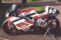 The British 250cc Championship Winning Mackenzie Yamaha, 2000. Ridden by Callum Ramsay, Prepared by Colin Davies