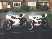 A 1978 TZ350E & a 1979 TZ750, Restored by Colin Davies